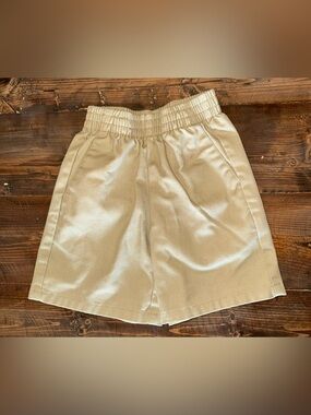 School Uniform Pull On Shorts - Khaki